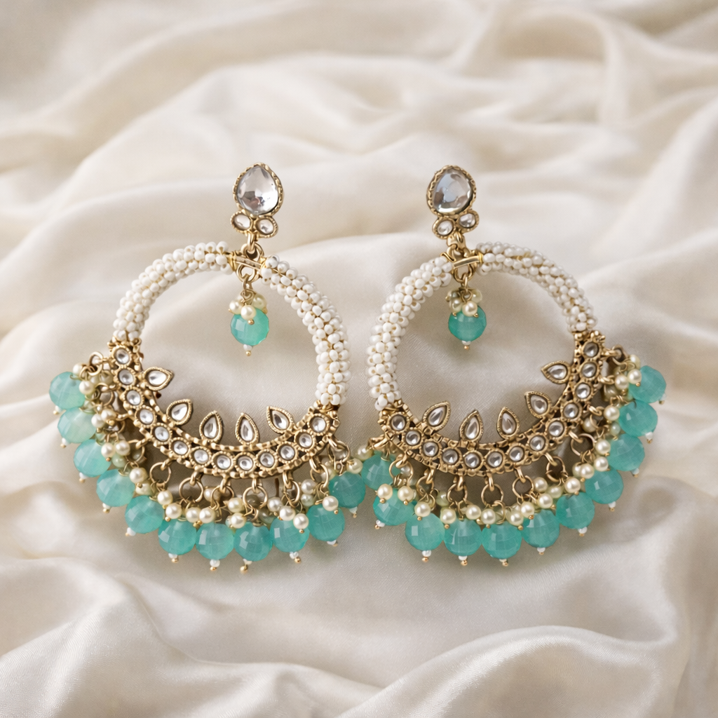 Luxury Diamond Hoop Earrings