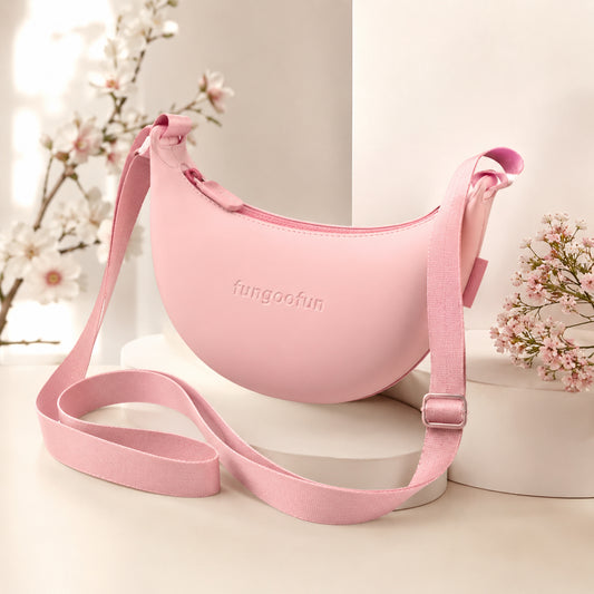 Premium Imported Korean Waterproof Crescent Sling Bag for Women – Luxury Everyday Crossbody